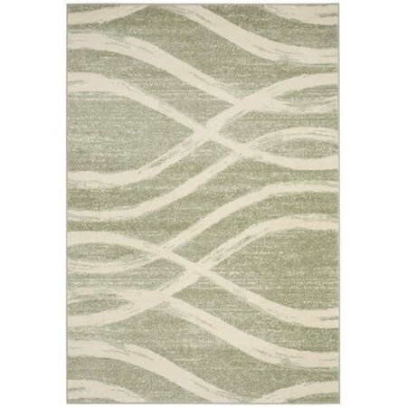 Safavieh Adirondack Power Loomed Rectangle Area Rug, Sage and Cream - 8 x 10 ft. ADR125X-8